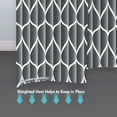 thumbnail image 4 of Dark Grey 72 x 72 Inch Cloth Shower Curtain, Waterproof Design and Polyester, Quick-Drying, Heavy Duty Shower Curtains Set for Bathroom, Machine Washable with 12 Plastic Hooks, 4 of 6