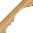 thumbnail image 3 of Ekena Millwork 6"W x 16"D x 16"H Balboa Rough Sawn Knee Brace, Western Red Cedar, 3 of 13