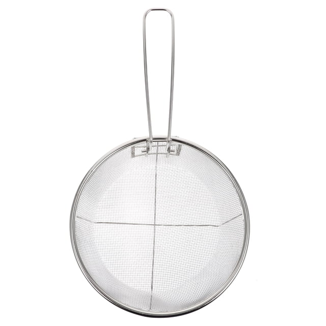 Miangastore 1pc Practical Stainless Steel Folding Frying Basket Frying Holder Kitchen Gadget