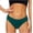 Green, variant on Summer Panties for Women High-waisted Women Solid Color Bikini Bottoms Menstruation Swimsuit Periods Briefs Plus Size Everyday Underwear Casual Panties