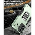 thumbnail image 4 of Case compatible Samsung Z Flip3 Shockproof Magnetic With Ring Holder Cheap and fine, 4 of 5