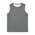 thumbnail image 3 of Krdevn Boys Breathable Mesh Tank Top Sleeveless Crewneck Shirt for Sports and Casual Wear,9-10 Years, 3 of 6