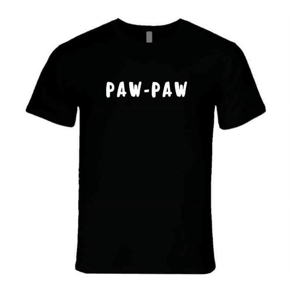 Paw-Paw Statement T-Shirt - Black/White - Men's