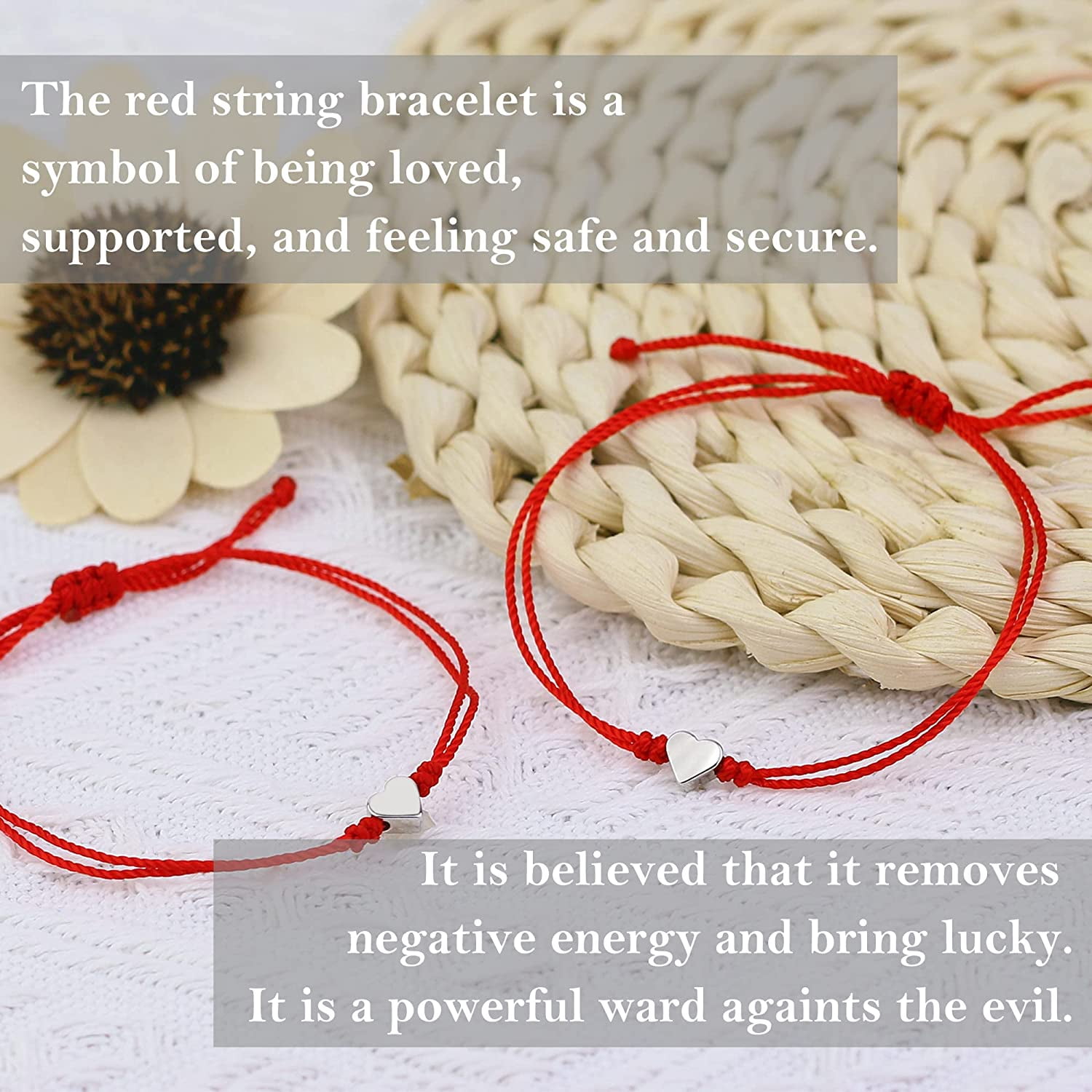 how to tie red string bracelet
