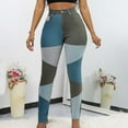 thumbnail image 2 of YDFCWXW High Waisted Jeans for Women: Skinny Denim Patchwork Stretch Casual Pants Green, XXL, 2 of 4