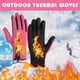 thumbnail image 3 of Guantes táctiles impermeables, resistentes al viento, térmicos, antideslizantes, deportivos para hombre y mujer, compatibles con pantallas táctiles. Guantes plegables, portátiles, 100%, 3 of 8