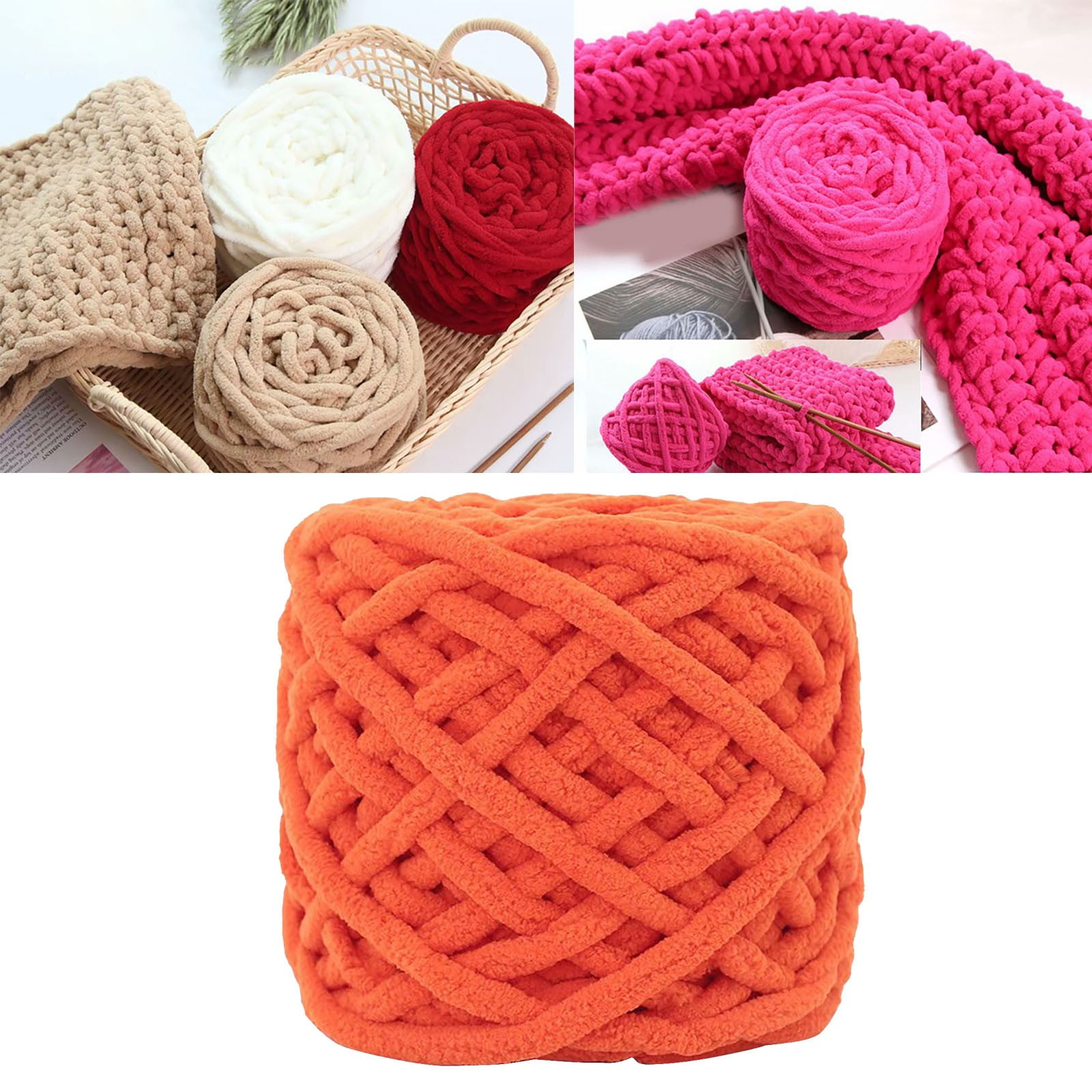 Xoxingysm Acrylic Yarn,Crochet Yarn,Chunky Yarn Acrylic Bulky