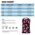 thumbnail image 5 of Lsque Girl Butterfly Print Men's Cotton Blend Sleeveless Muscle Shirts (S-3XL)- Moisture Wicking, Odor Protection, UPF 30+,Large, 5 of 8