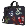 thumbnail image 1 of Zufioo Bestioles Souriantes pour Sac d'Ordinateur Portable, Sac à Bandoulière à Fermeture à Glissière pour Ordinateur, Sac Messager, Mallette, Adapté pour l'École, le Travail, les Voyages, 1 of 9