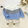 thumbnail image 3 of Bébé Fille Garçon Tricot Pulls Manches Longues Chaud Pulls Sweatshirts Tops, 3 of 7