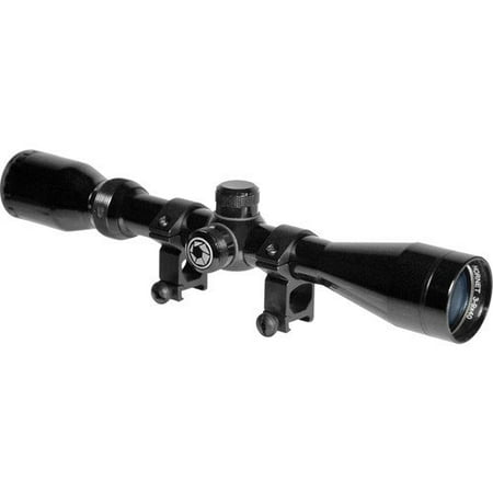 Barska 3-9x40, Hornet Riflescope, Black Gloss, 1'', 30/30, with 5/8'' Rings
