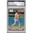 thumbnail image 1 of Cal Ripken Jr. Signed Baltimore Orioles 1991 Fleer Ultra Trading Card #24 - (PSA Encapsulated), 1 of 1