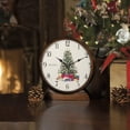 thumbnail image 2 of Reloj de sobremesa Bulova B1866 Holiday Sounds, color nogal, 2 of 2