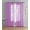 Purple, variant on Single (1) Sheer Window Curtain Panel: 55" W X 84" L, Plaid/Check Design, Metal Grommet (Taupe)