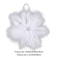 thumbnail image 2 of HUISZJ 10 Pcs White Angel Mini Snowflake Christmas Tree Decoration Snowflake Decor Supplies (Snowflake), 2 of 8