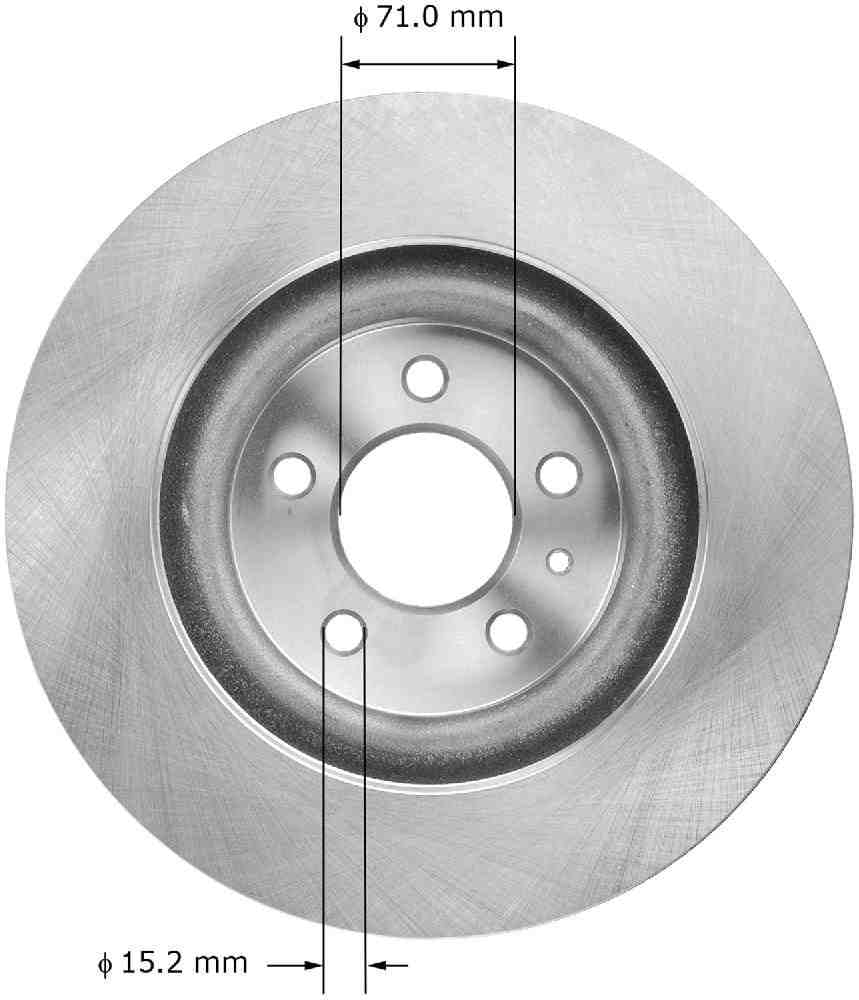 Bendix PRT6035 Premium Brake Rotor