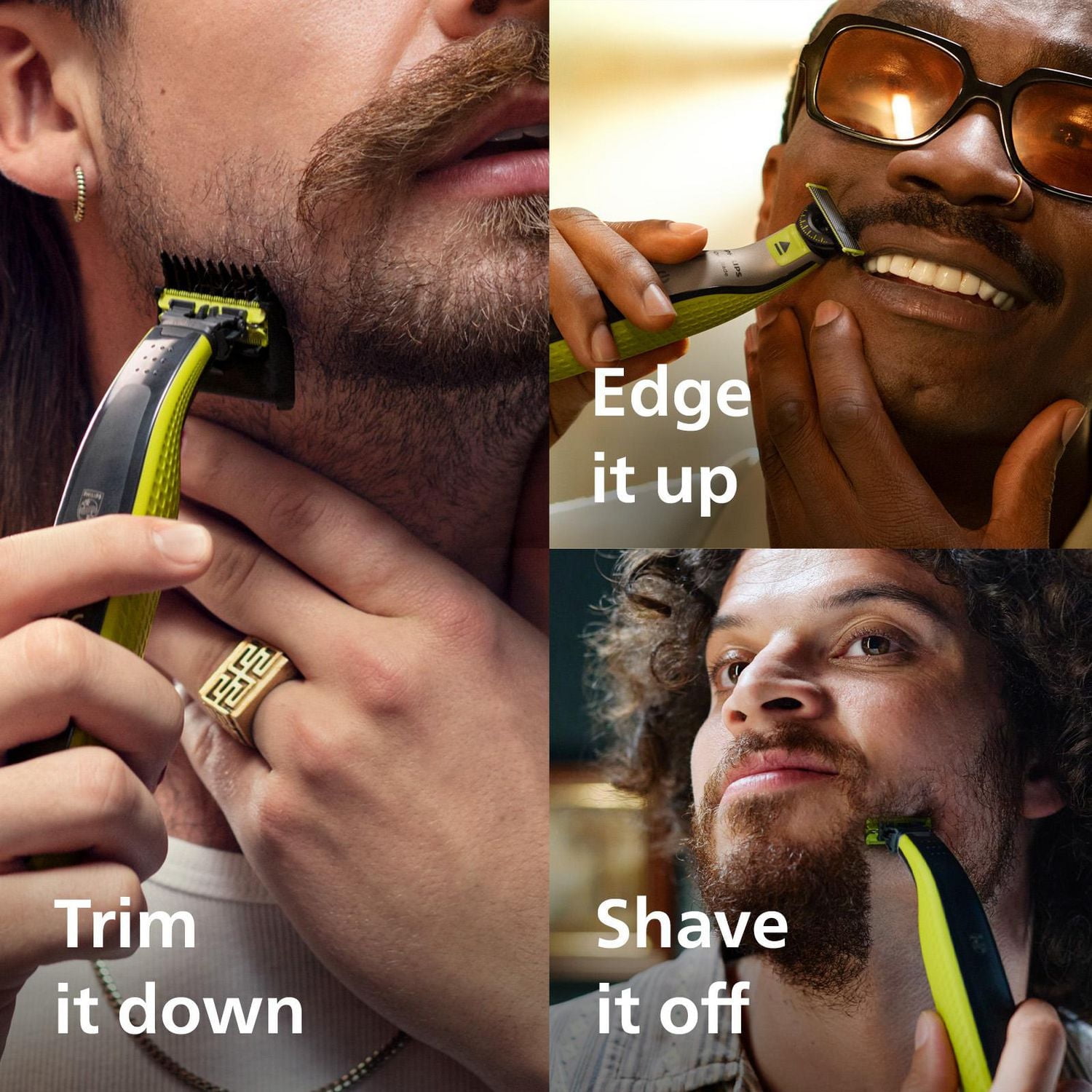 Philips OneBlade 360 Face bonus pack (1 free blade), Ni-MH, QP2724BP, OneBlade 360