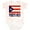 Tie Dye Pink, variant on Inktastic Puerto Rico Flag & Name Boys or Girls Baby Bodysuit