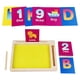 thumbnail image 1 of Caja de arena para de madera Montessori, juguetes educativos, herramienta de aprendizaje, bandeja de arena, juguetes para ejercicios del, 1 of 9