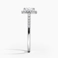 thumbnail image 2 of Eterna Jewel1.8 Ct Round Cut Lab Created Diamond Ring - 14K White Gold Plated Halo Solitaire with Accents Engagement Ring for Women - Gift for Her - Celebrate Love with Timeless Beauty, 2 of 2