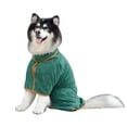 thumbnail image 3 of Dog Drying Coat Bathrobe Towel  Microfibre Material Fast Drying Absorbent Dog Bath Robe  Pet Quick Drying Moisture Absorbing With Adjustable Collar And Waist Towel, 3 of 5