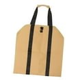thumbnail image 4 of Portador de leña, bolsa de transporte de madera, soporte de leña para leña, bolsa de troncos para viajes de Picnic en interiores , caqui Macarena Portador de leña, 4 of 7