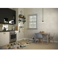 thumbnail image 3 of Avec Merrit Collection Modern Matte Black Pendant Light with Clear Glass Globe, 3 of 16