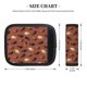 thumbnail image 2 of 2 fundas para asas de maleta - Diseño chocolate n.° 9019. Etiquetas identificadoras para maletas, fundas para asas de equipaje, accesorios esenciales de viaje para equipaje de avión., 2 of 6