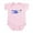Petal Pink, variant on CafePress - Infant Bodysuit - Baby Light Bodysuit, Size Newborn - 24 Months