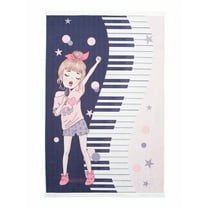 Mother Ruggers Sing-a-Roo Machine Washable Colorful Kid's Rug