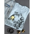 thumbnail image 3 of Bear In A Good Mood T-Shirt Women -Smartprints Designs, Female 5X-Large, 3 of 4