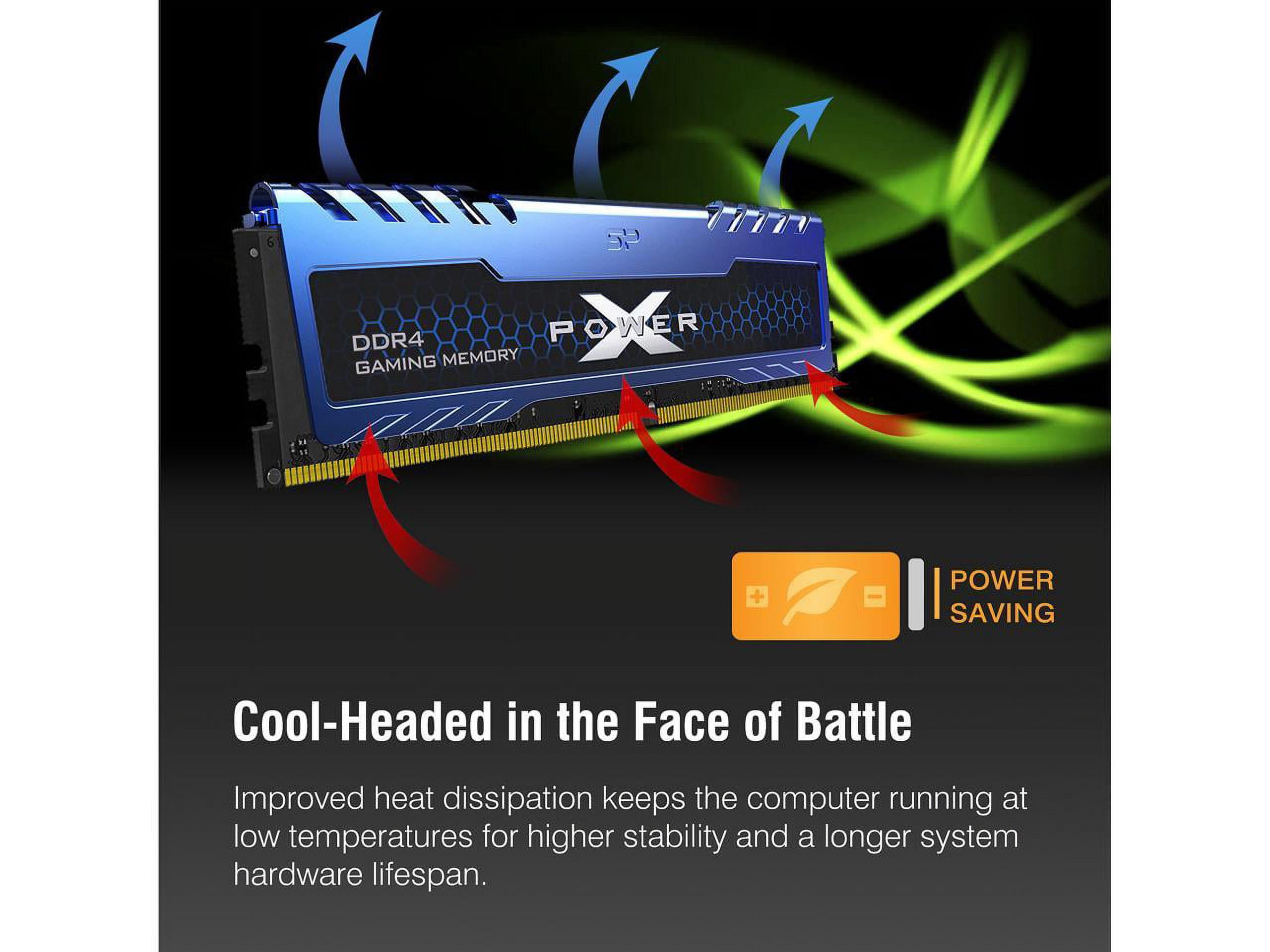 Silicon Power 32GB DDR4 SDRAM, XPOWER Turbine, 2 x 16GB, 3200
