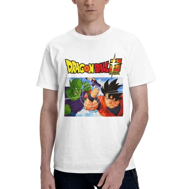 Camiseta de Manga Corta para Hombres DBZ