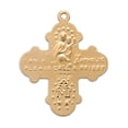thumbnail image 3 of Gold Over Sterling Silver Four-Way Medal, 3 of 5