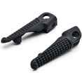 thumbnail image 2 of Krator Black Motorcycle Foot Pegs Footrests Left & Right Compatible with Kawasaki ZX-6R 2003-2014 Front, 2 of 3