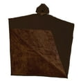thumbnail image 4 of Capa con capucha suelta, ropa para mujer y hombre, ropa de abrigo cómoda, capa de moda Marrón oscuro, 4 of 8