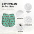 thumbnail image 4 of Rateoe Cartoon Lobsters 4 Printed 2 in 1 Women's Workout Shorts for Athletic Gym Running Shorts with Phone Pockets-X-Large, 4 of 7
