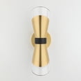 thumbnail image 5 of Mitzi H130102 Angie 2 Light 4-3/4" Wide Led Wall Sconce - Brass, 5 of 9