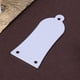 thumbnail image 2 of Concha de guitarra Truss Rod Cover Guitar 3 Holes Metal Bell Style para bajo eléctrico Silver JShteea El nuevo, 2 of 6