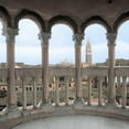 thumbnail image 3 of Blaustein, Alan 15x15 Black Modern Framed Museum Art Print Titled - Arches with Campanile Vista, 3 of 5