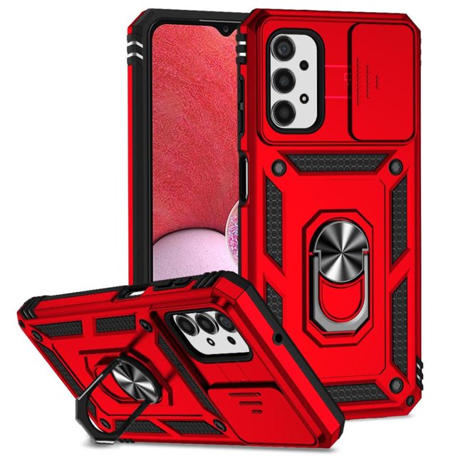 Estuche GANGXUN para Samsung Galaxy A13 4G, soporte giratorio 360°, estilo mecánico y magnético