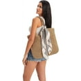 thumbnail image 2 of Kukuzhu Straw Tote Bag for Women Beach Summer Vacation Boho Rattan Handbags Large Woven Shoulder Purse, 2 of 8