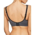 thumbnail image 2 of Anita Sports Bra  Active  Air Control Wirefree Deltapad Padded Sports Bra Anthracite, 2 of 2