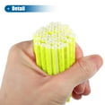 thumbnail image 6 of Unique Bargains 36 Pcs Bicycle Reflector Reflective Version Durable ABS Night Visibility Cycling for Bike, Mountain Bike, Wheels, Wheelchair Yellow, 6 of 6