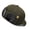 Black Green, variant on Decorative Goggle Accent Baseball Cap, Curved Brim Casual Headwear for Travel, Outdoor Activities, and Commuting