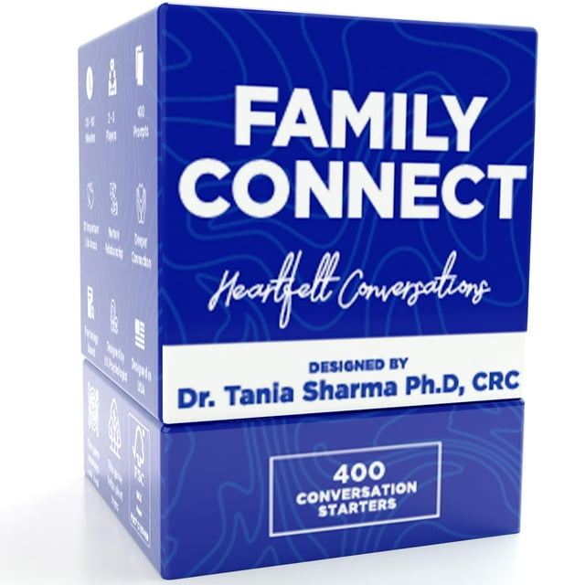 Juego de cartas de conversación Life Sutra Family Connect para mayores de 10 años