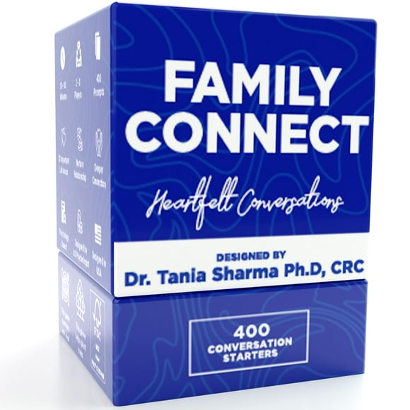 Juego de cartas de conversación Life Sutra Family Connect para mayores de 10 años