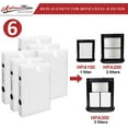 thumbnail image 3 of HPA300 HEPA Replacement Filter R for Honeywell Air Purifier 6Pack, 3 of 7