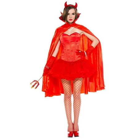 Music Legs 70586-RED Devils Accessory Cape, Red