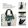 thumbnail image 4 of FORMRS 16" Laptop Sleeve Bag Carrying Case with Handle Travel Shoulder Briefcase, Black Cat Plants, 4 of 8